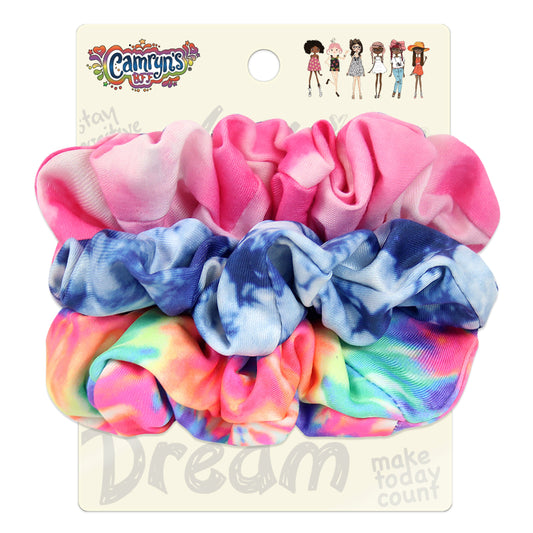 Camryn's BFF Tie-Dye Scrunchie Set