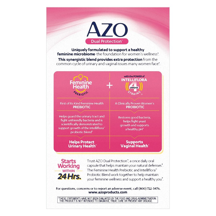 Azo Dual Protection Probiotic