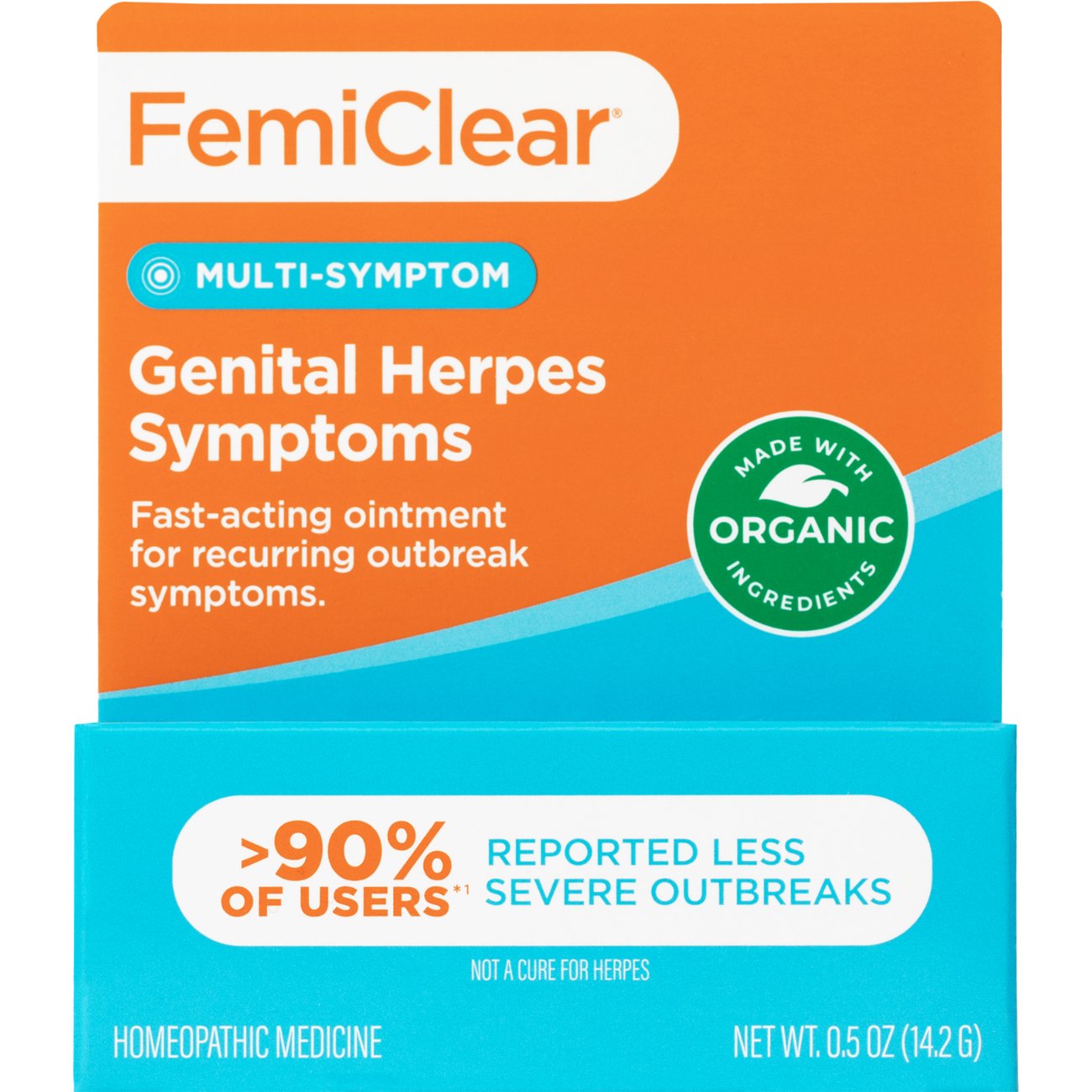 FemiClear Gential Herpes Multi-Symptom Relief Ointment