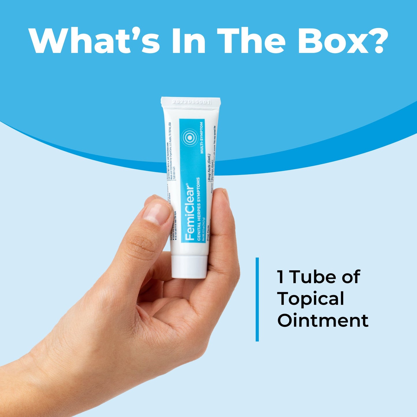 FemiClear Gential Herpes Multi-Symptom Relief Ointment