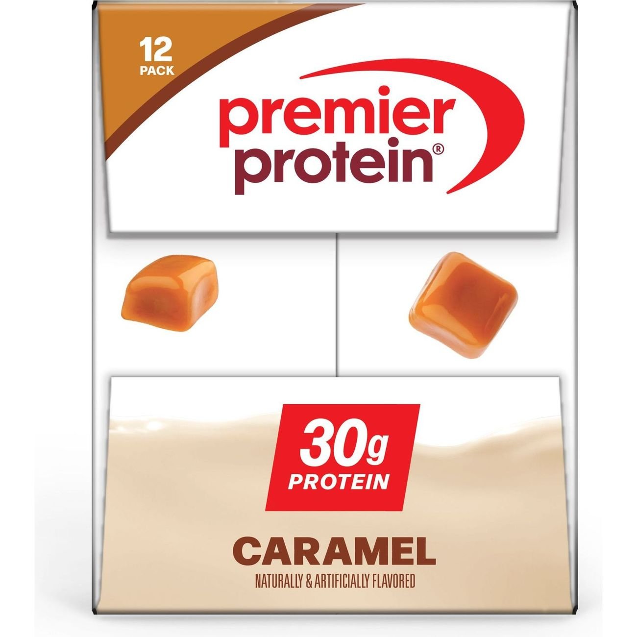 Premier Protein 30g Protein Shakes 12 pk Cartons - Caramel