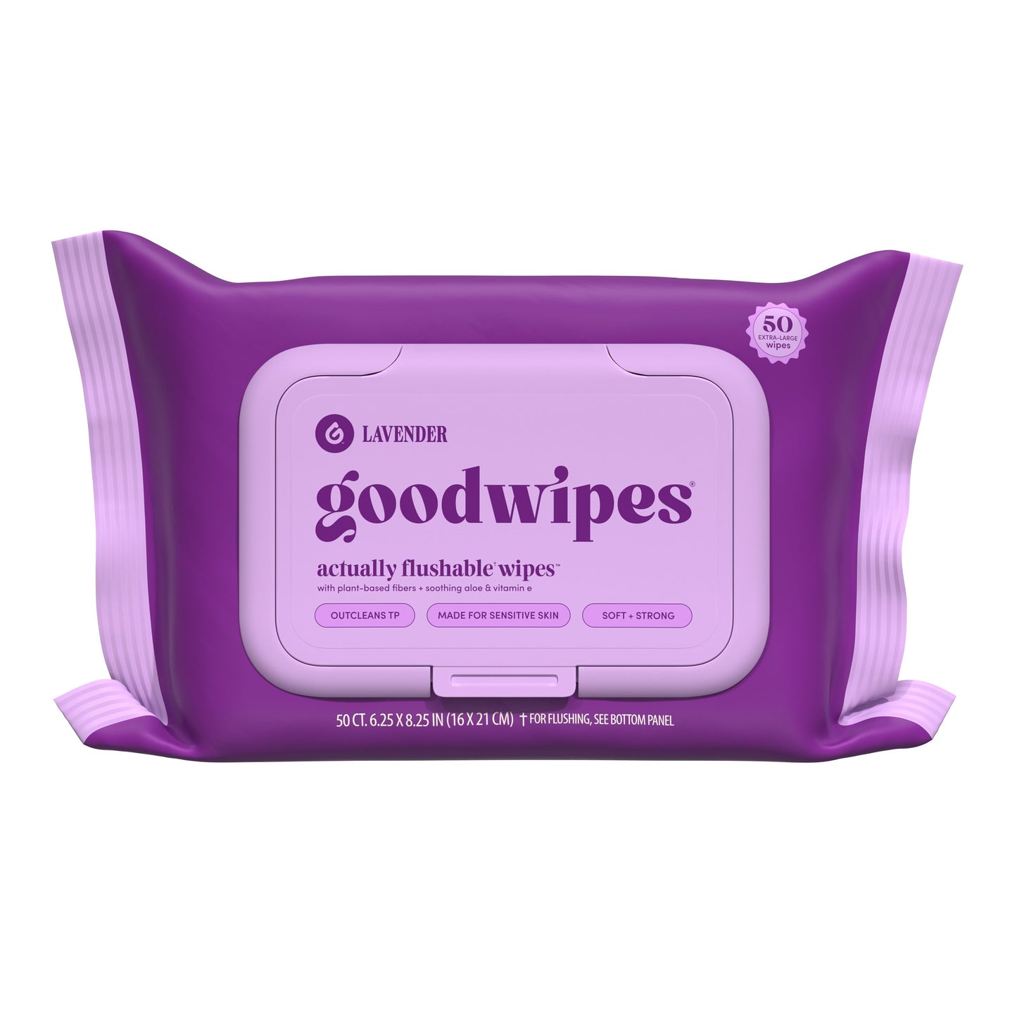 Goodwipes XL Flushable Wipes - Lavender