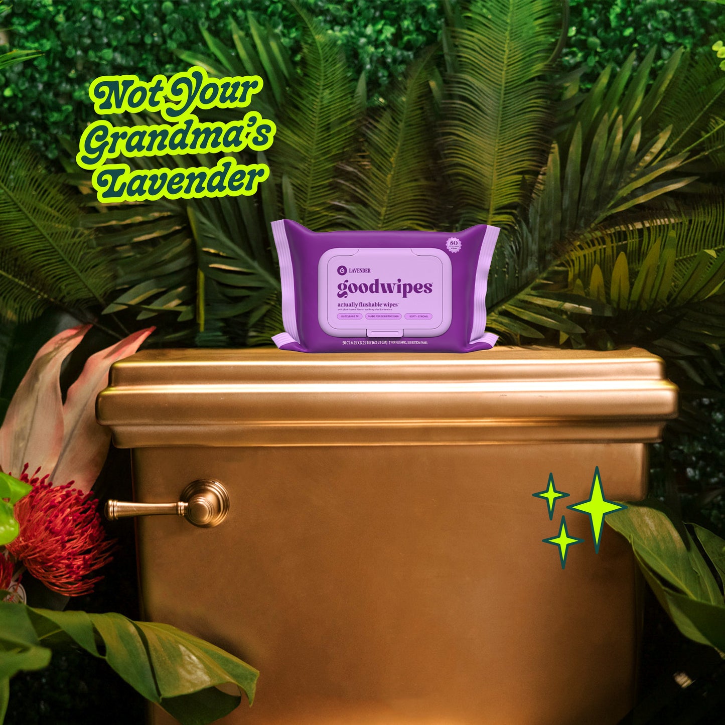 Goodwipes XL Flushable Wipes - Lavender