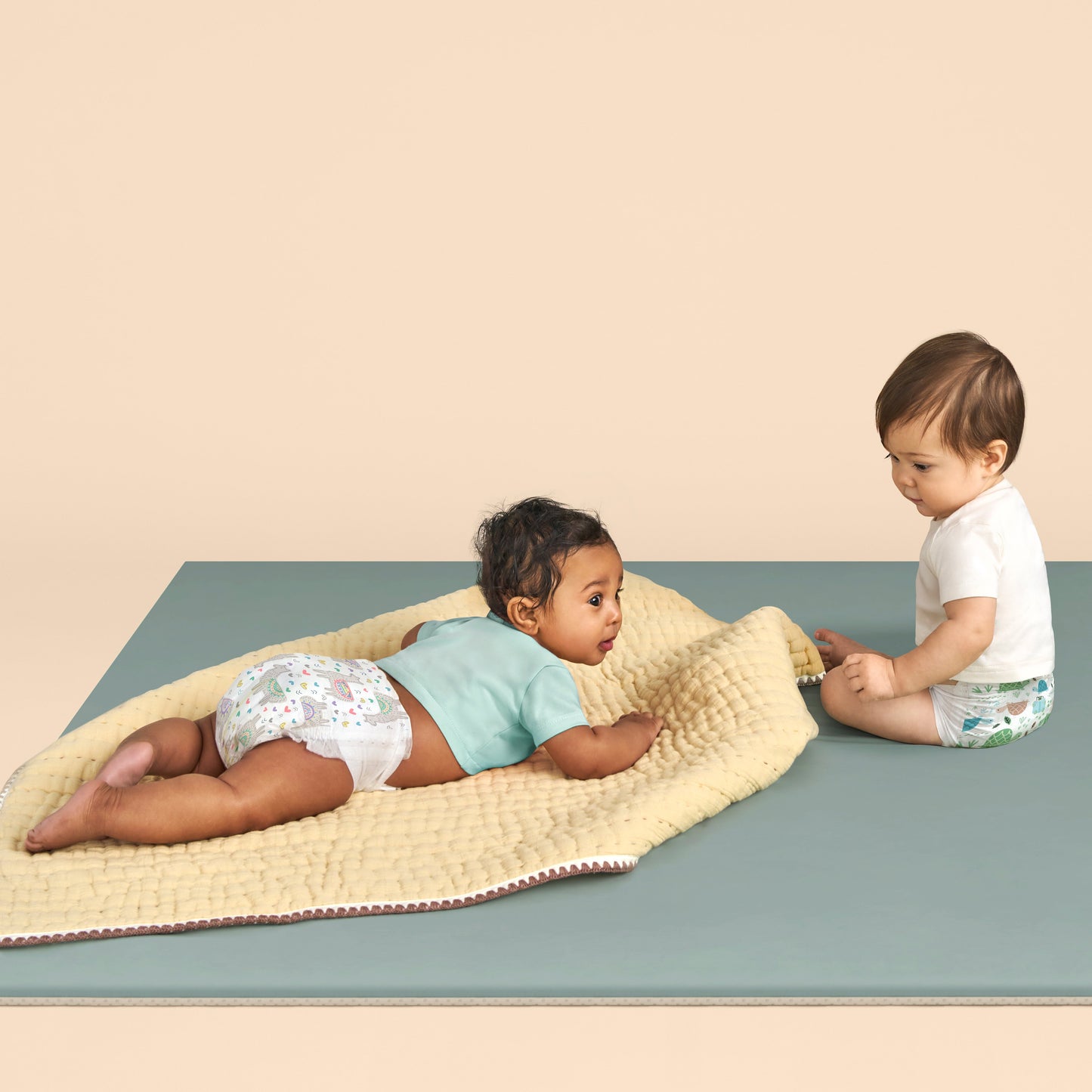 The Honest Company Clean Conscious Diapers - Size 1, 2 Print Pack