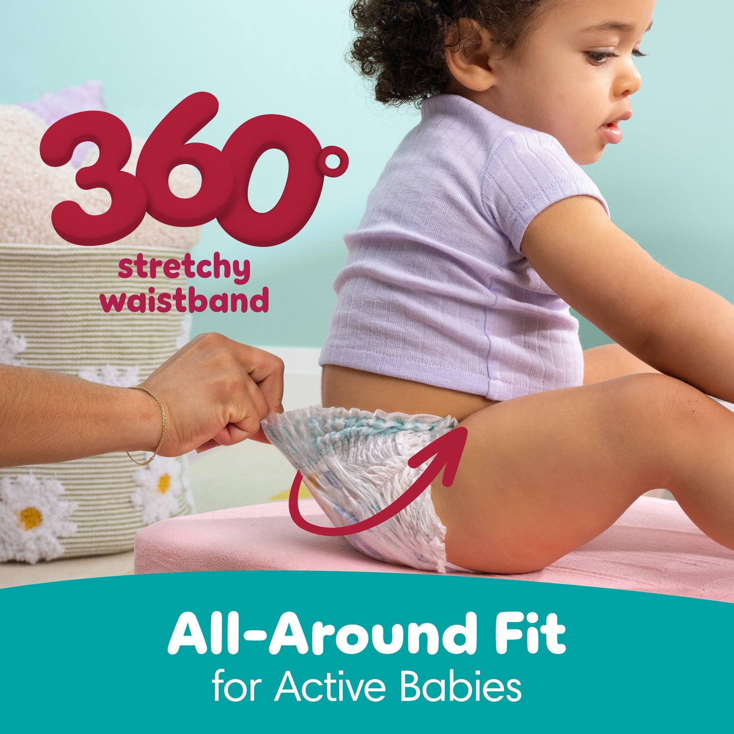 Pampers Cruisers 360 Diapers - Size 5