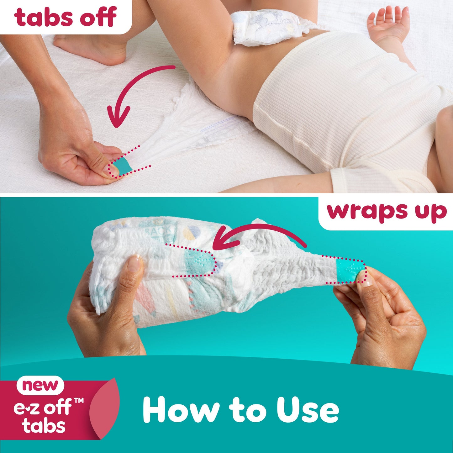 Pampers Cruisers 360 Diapers - Size 5