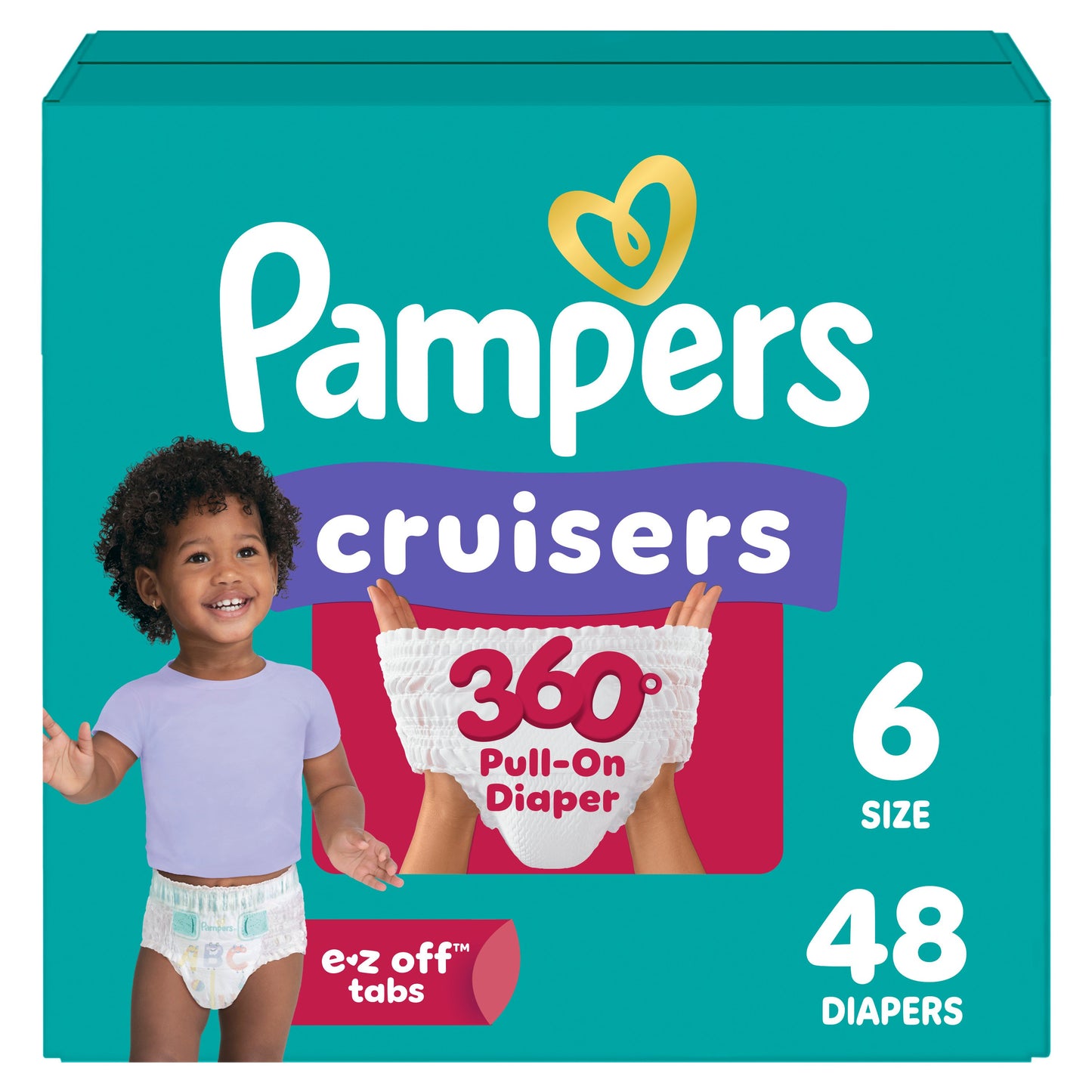 Pampers Cruisers 360 Degrees Pull On Diaper - Size 6
