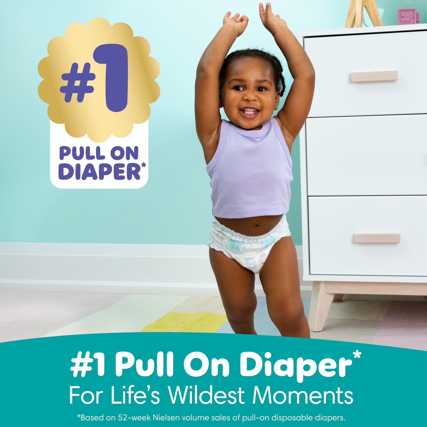 Pampers Cruisers 360 Degrees Pull On Diaper - Size 6