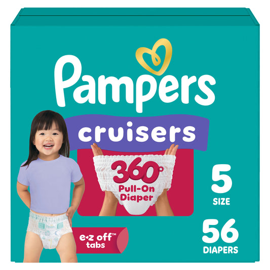 Pampers Cruisers 360 Degrees Pull on Diaper - Size 5