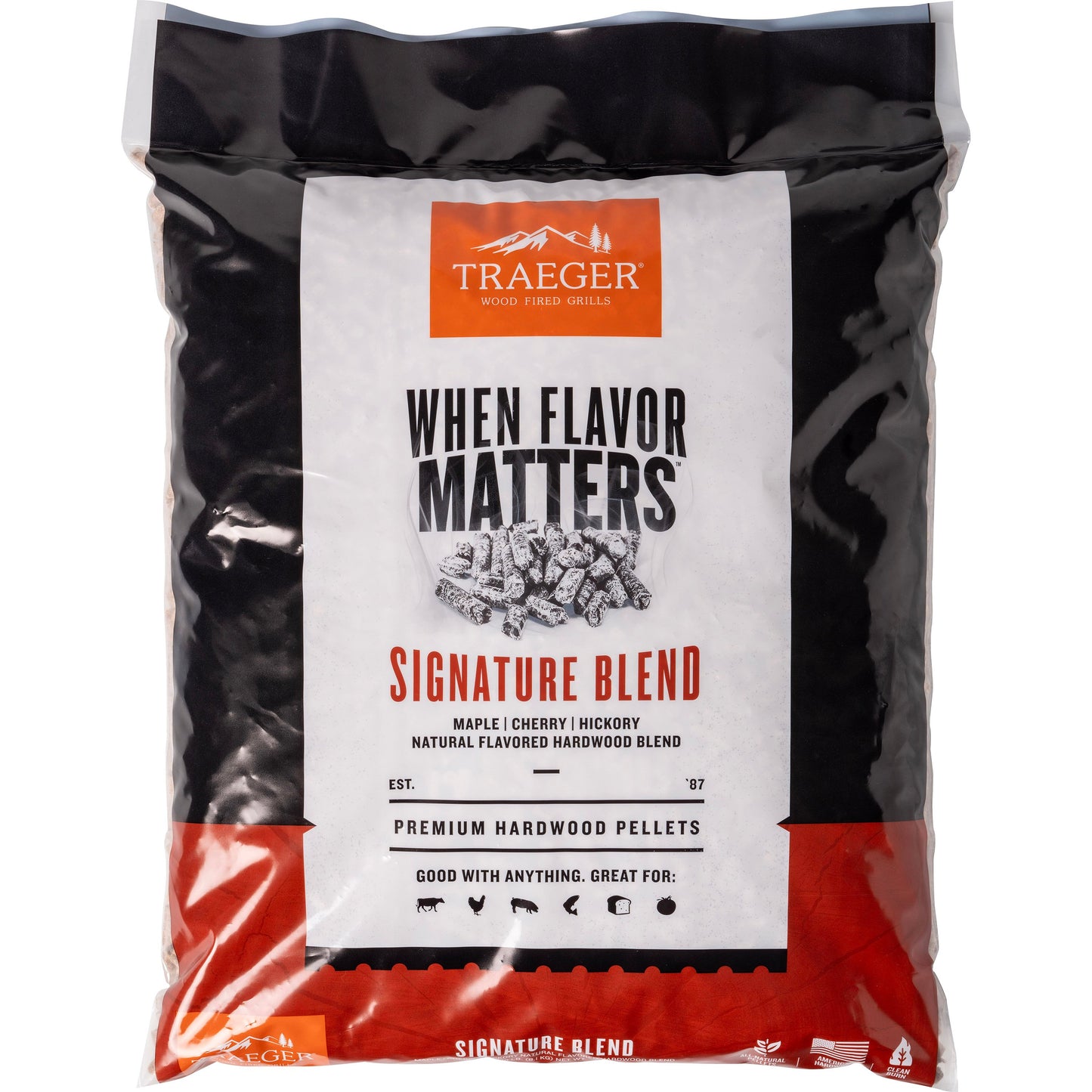 Traeger Signature Maple & Cherry Hardwood Pellets