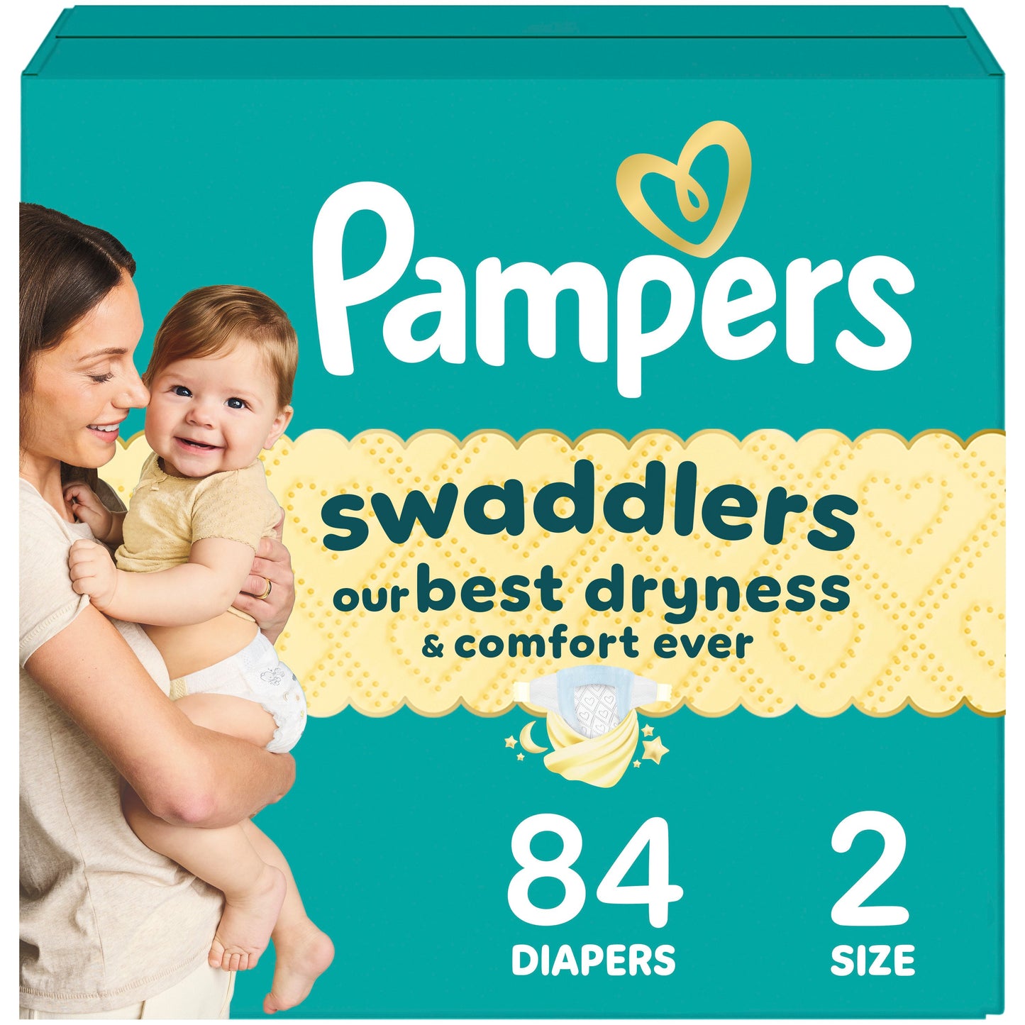Pampers Swaddlers Baby Diapers - Size 2