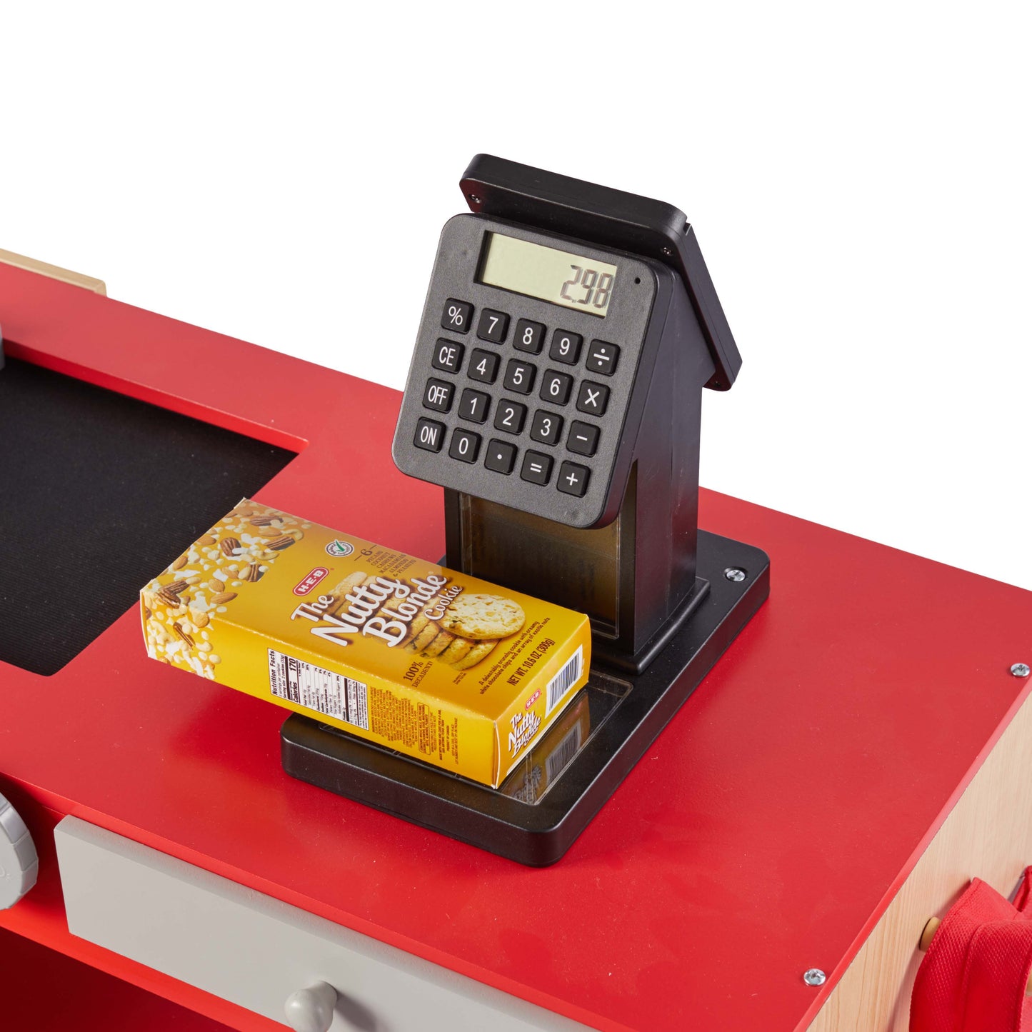 H-E-B Beyond Imagination! Wooden Grocery Checkout Stand