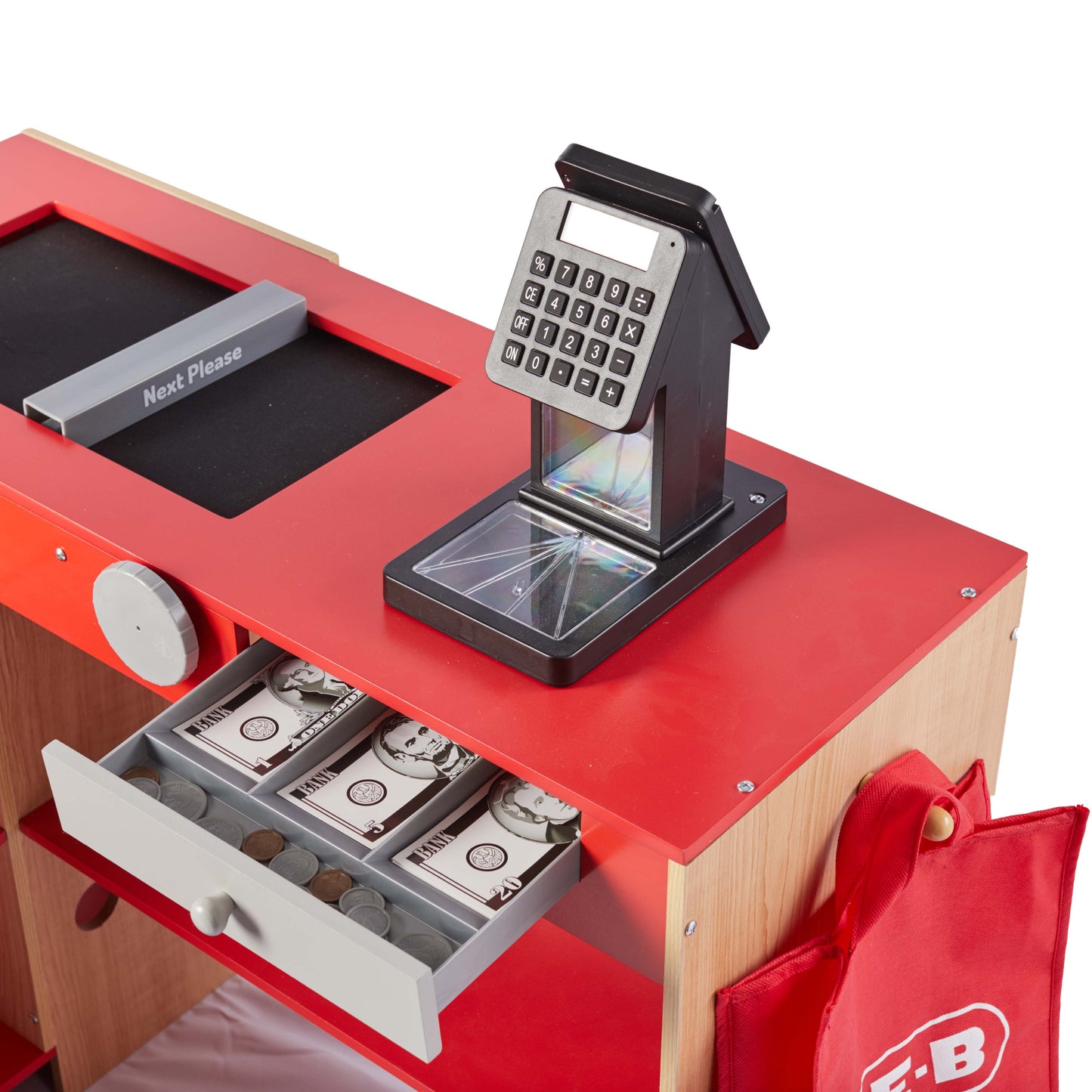 H-E-B Beyond Imagination! Wooden Grocery Checkout Stand