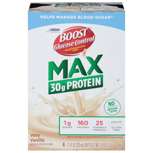 BOOST Glucose Control Max Protein Nutritional Drink - Very Vanilla
