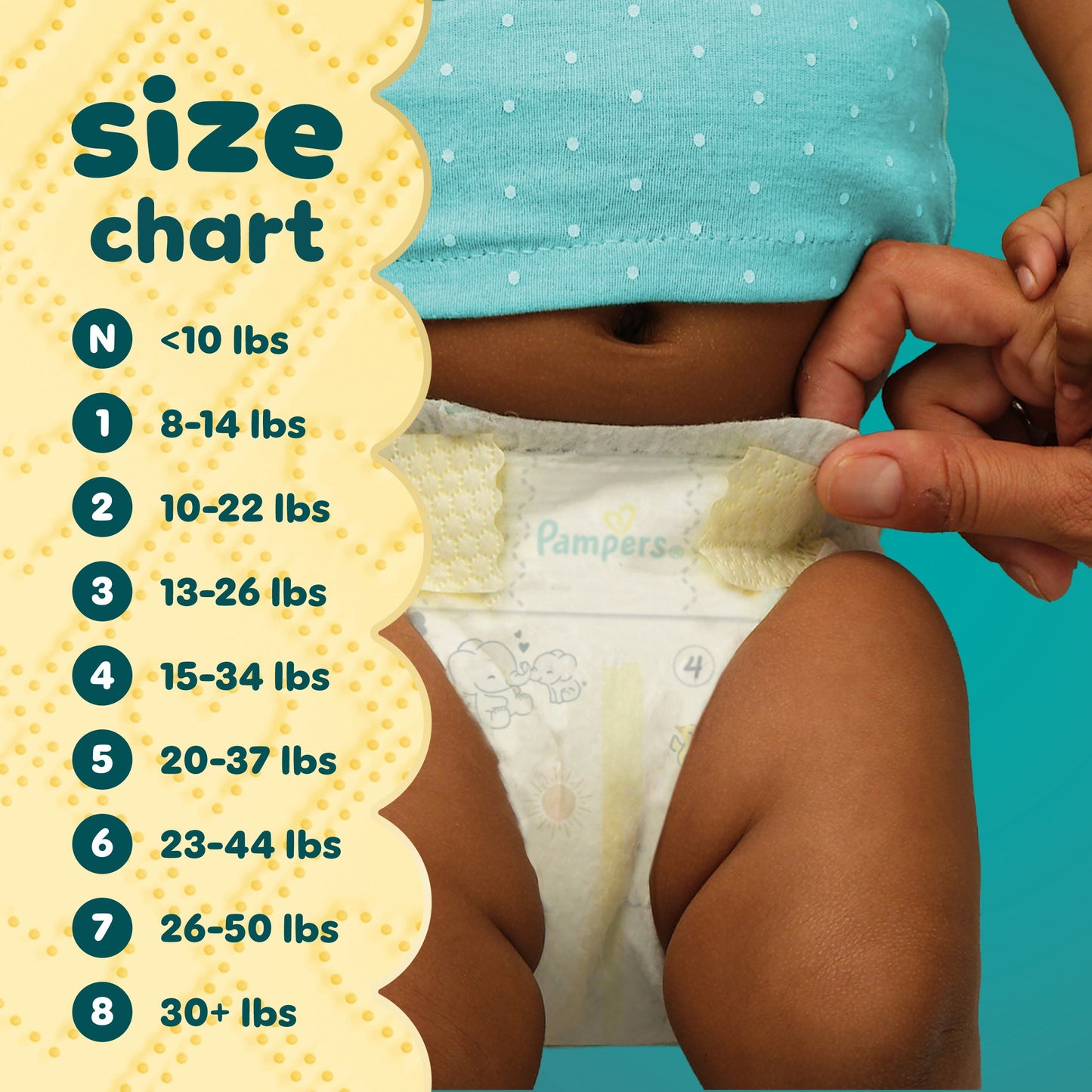 Pampers Swaddlers Baby Diapers - Size 1