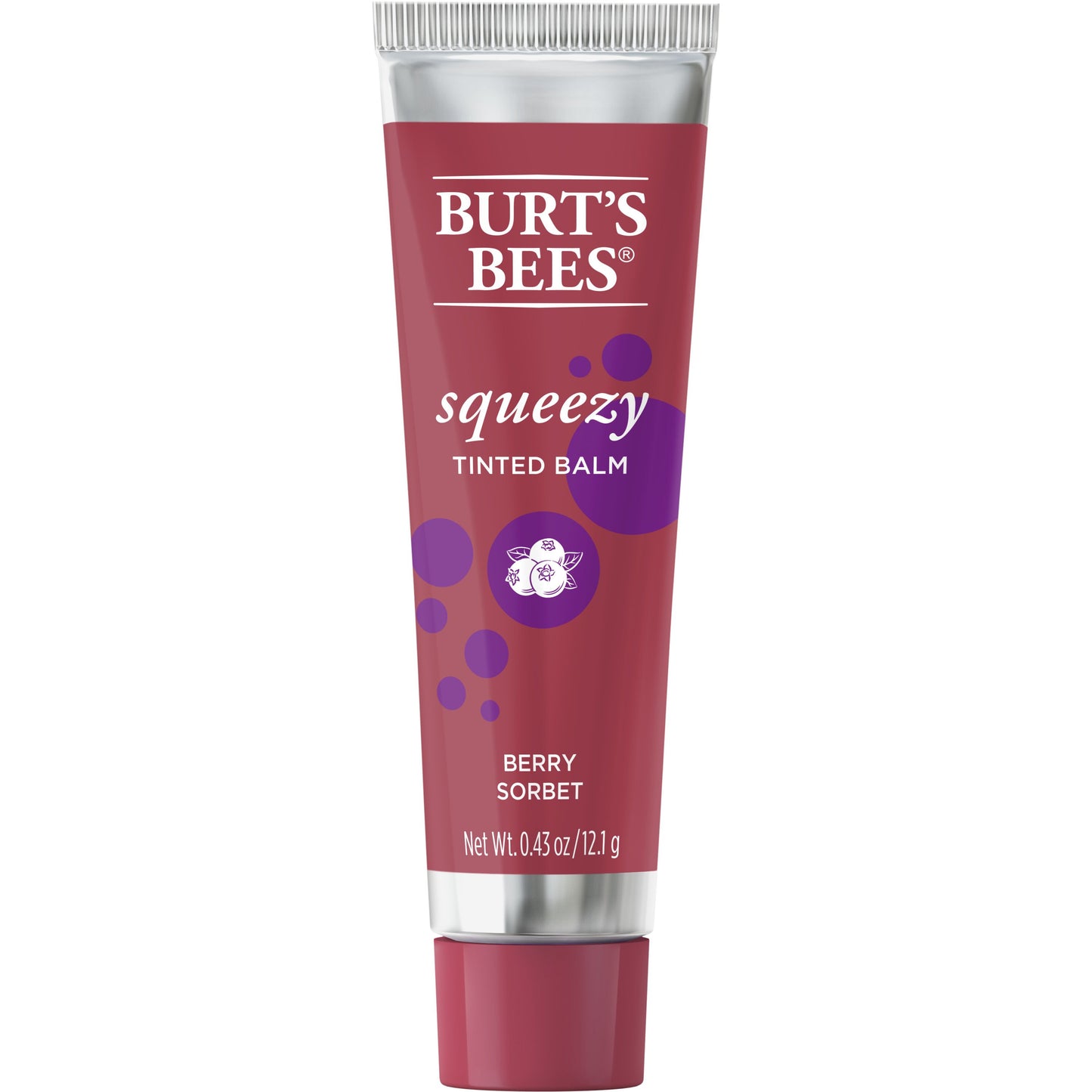Burt's Bees Squeezy Tinted Lip Balm - Berry Sorbet