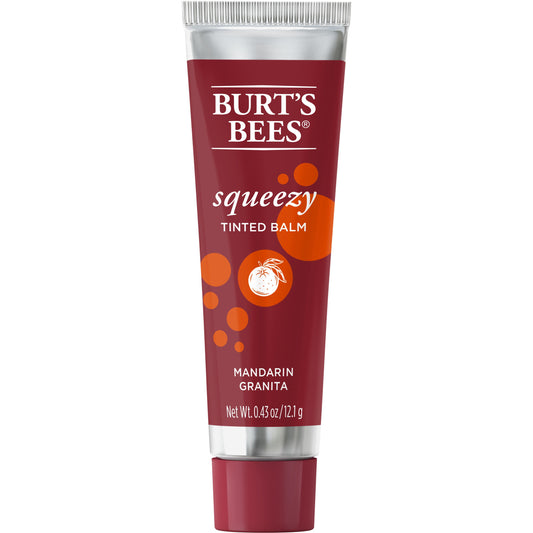 Burt's Bees Squeezy Tinted Lip Balm - Mandarin Granita