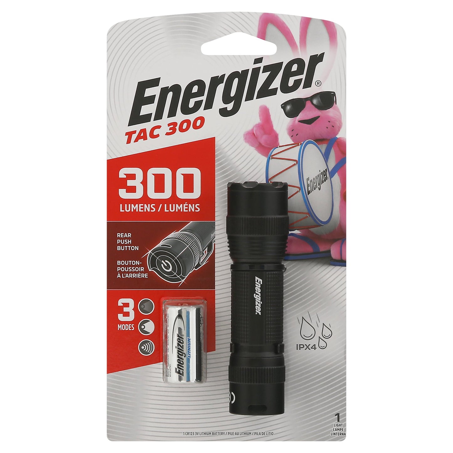 Energizer TAC 300 Metal Flashlight