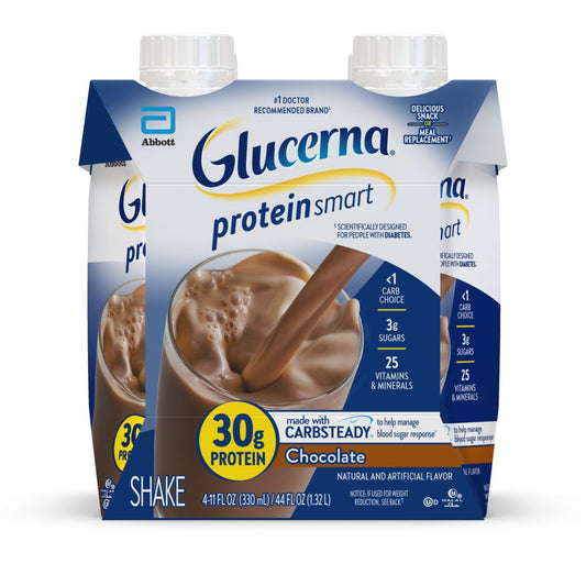 Glucerna 30g High Protein Nutrition Shakes - Chocolate