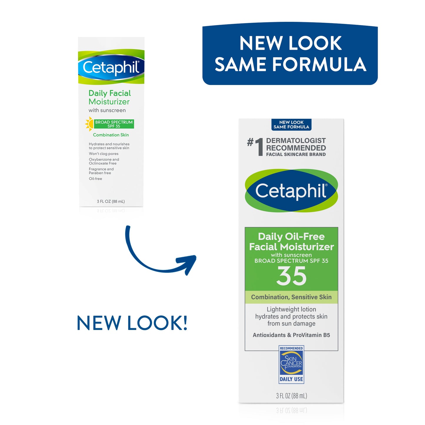 Cetaphil Daily Oil Free Facial Moisturizer - SPF 35