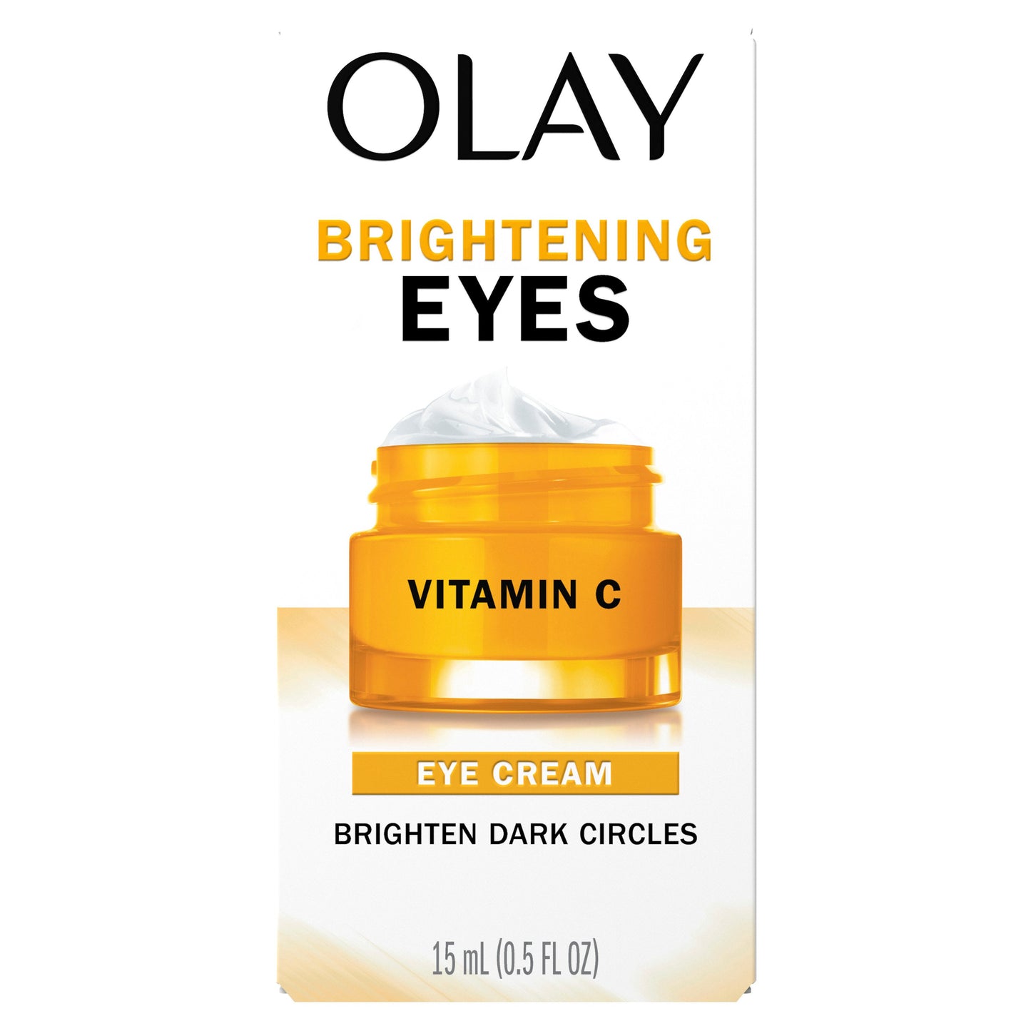 Olay BRIGHTENING EYES VITAMIN C EYE CREAM, Fragrance-Free