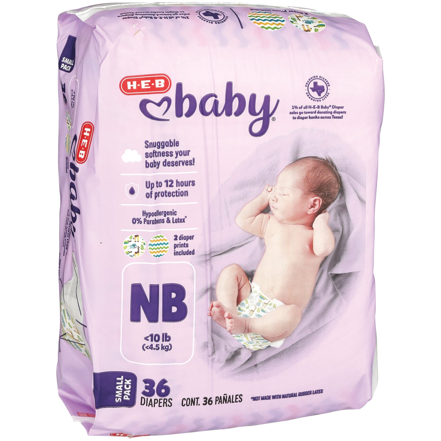 H-E-B Baby Small Pack Diapers - Newborn