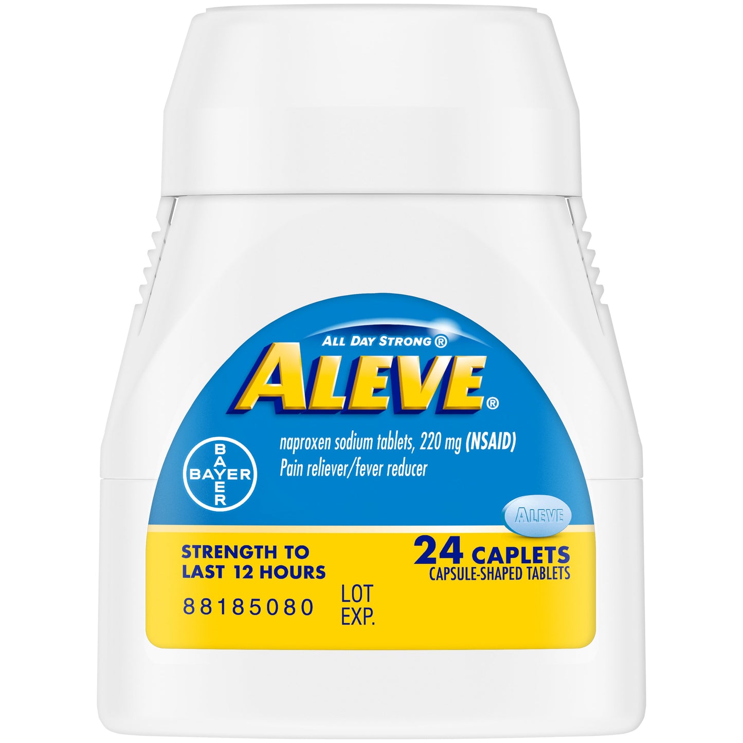 Aleve Pain & Fever Relief Naproxen 220 mg Tablets