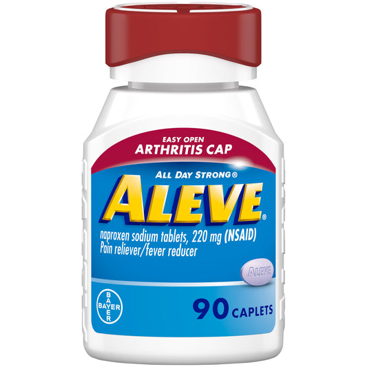 Aleve Pain Reliever Caplets - Easy Open Arthritis Cap