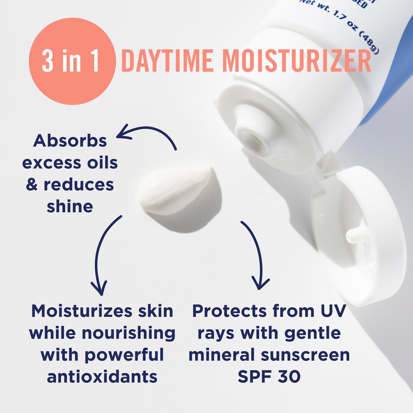 PanOxyl AM Oil Control Moisturizer with Mineral Sunscreen for Acne Prone Skin