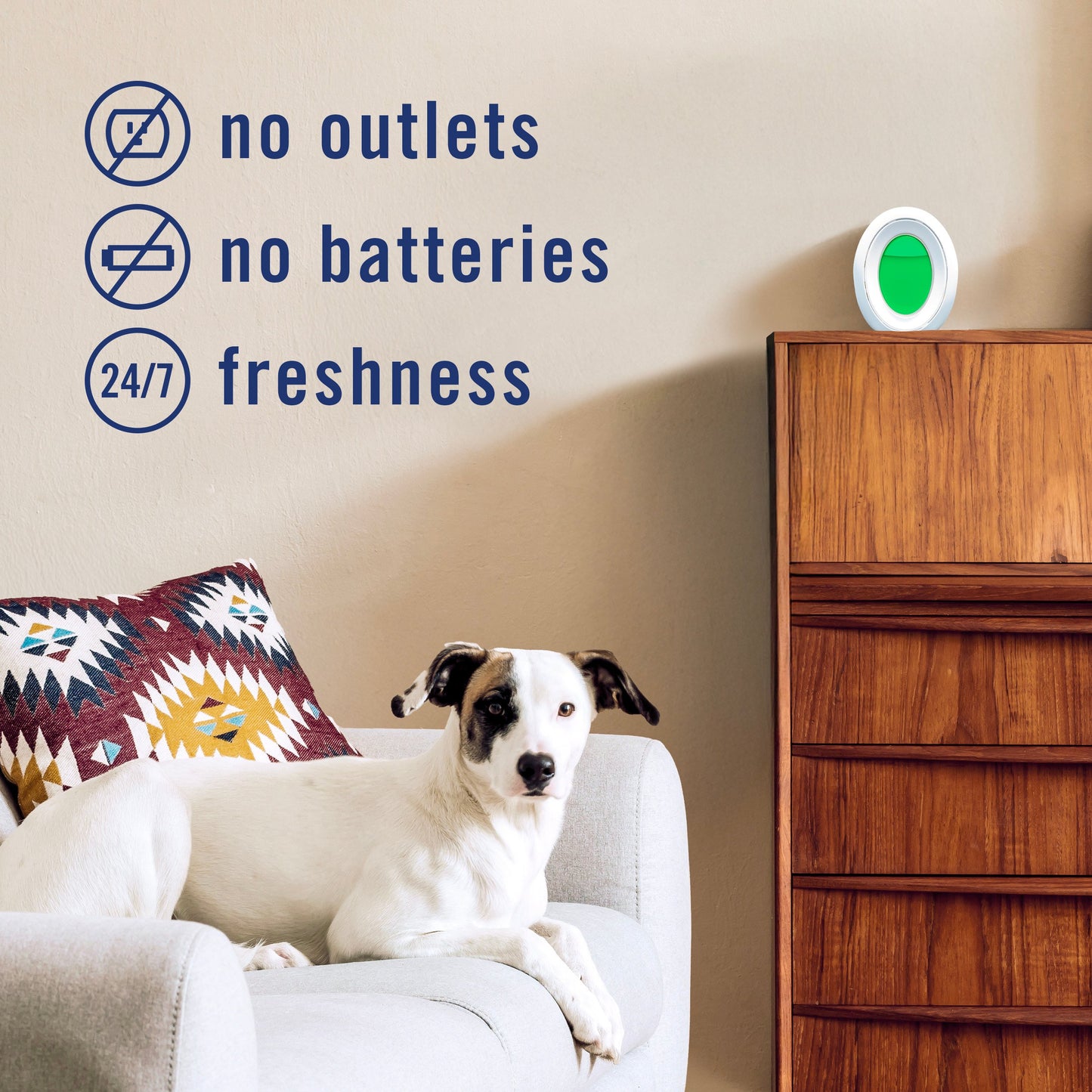 Febreze Bathroom Air Freshener, Odor-Fighting, Heavy Duty Pet Scent