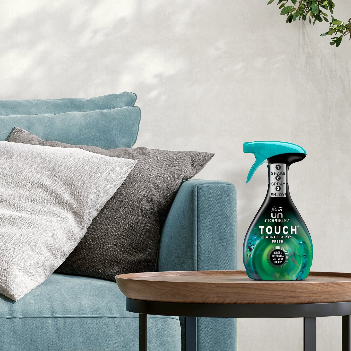 Febreze Fabric Spray Air Freshener Odor-Fighting Fabric Refresher - Unstopables Fresh Scent