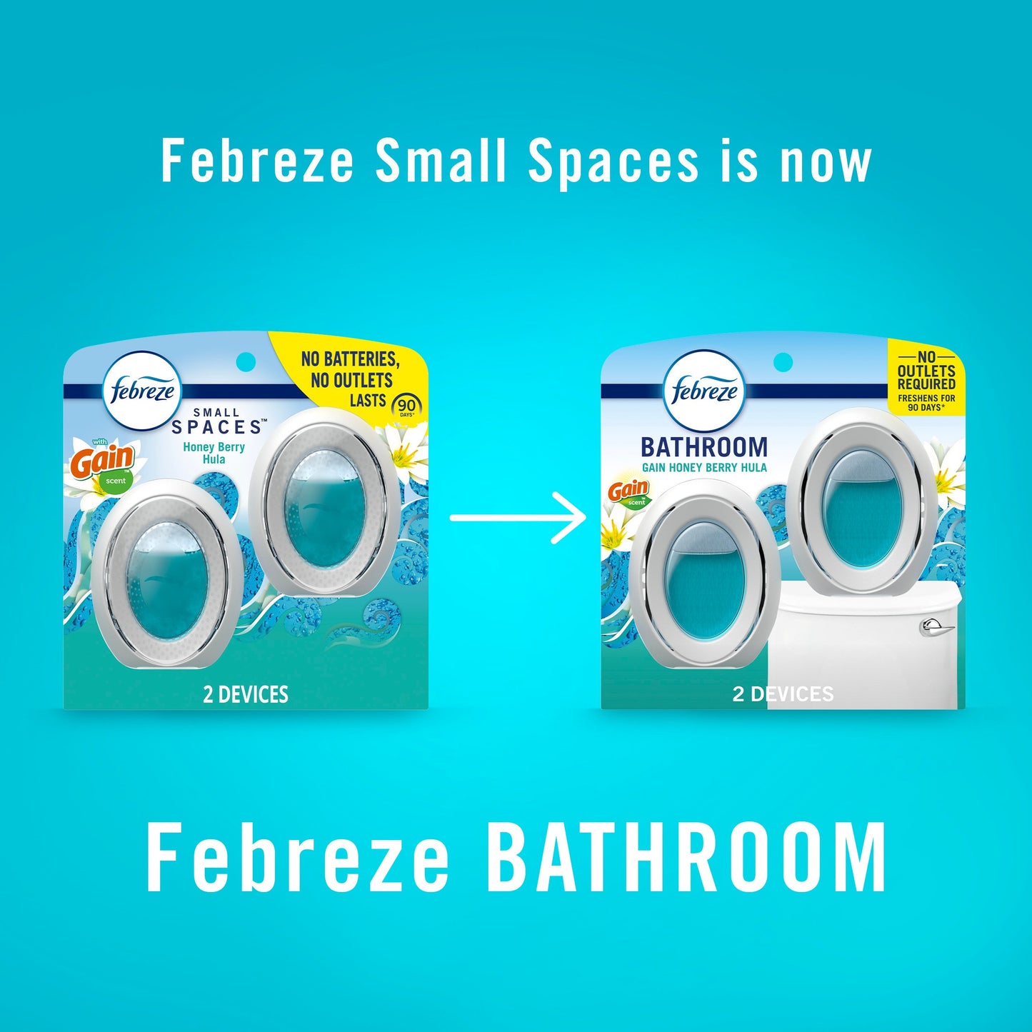 Febreze Bathroom Air Freshner - Honey Berry Hula