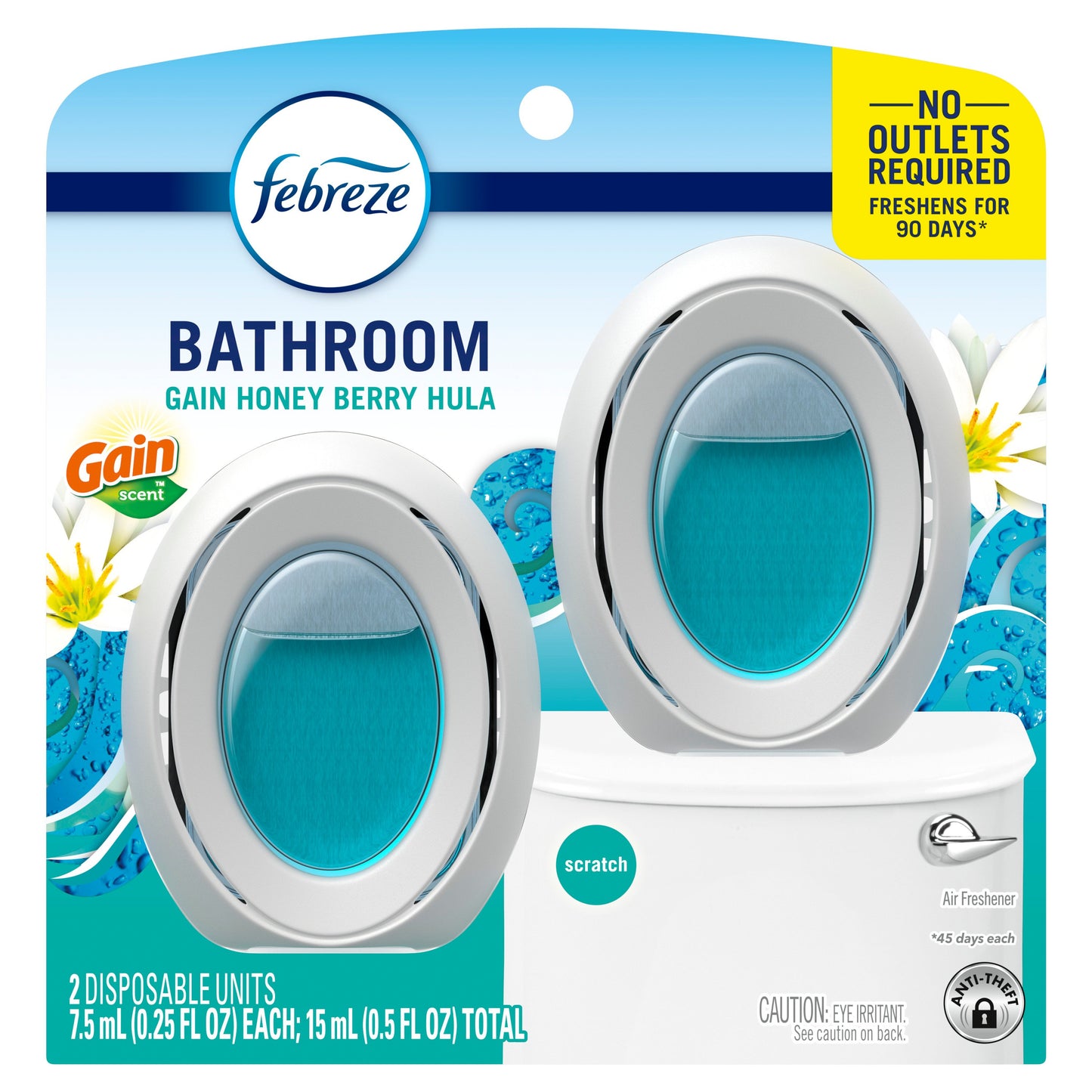 Febreze Bathroom Air Freshner - Honey Berry Hula