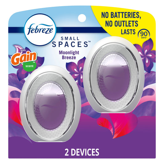 Febreze Bathroom Air Freshener - Moonlight Breeze with Gain Scent