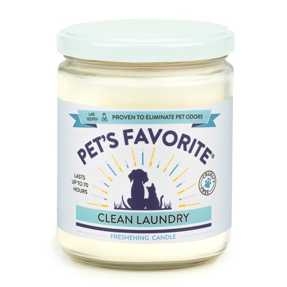 Pet's Favorite Clean Laundry Candle