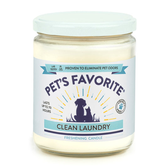 Pet's Favorite Clean Laundry Candle