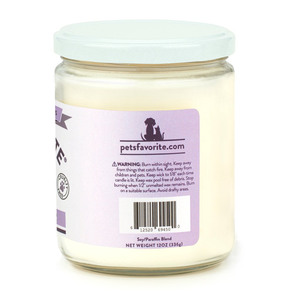Pet's Favorite Calming Lavender Candle