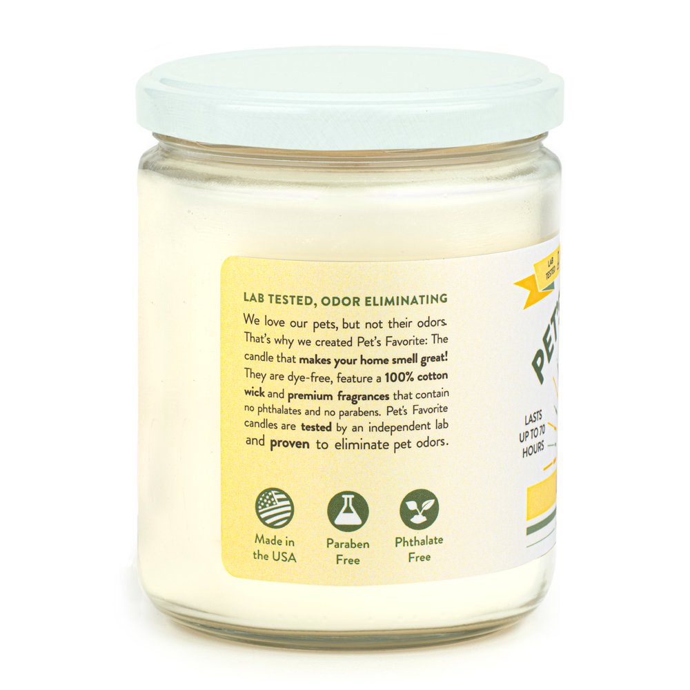 Pet's Favorite Lemon Zest Candle