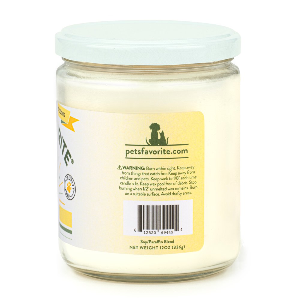 Pet's Favorite Lemon Zest Candle