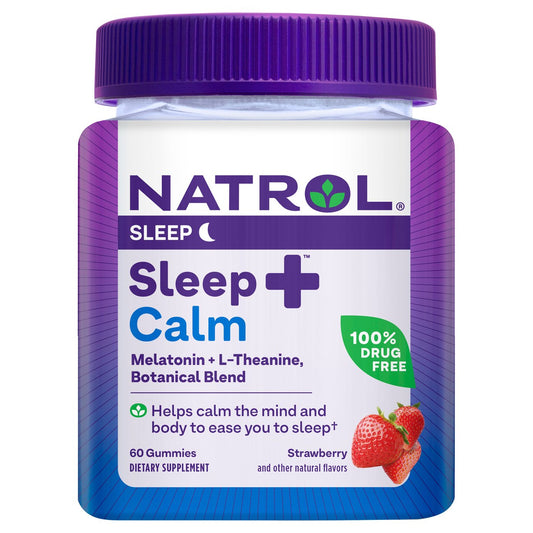 Natrol Sleep +Calm Gummies - Strawberry