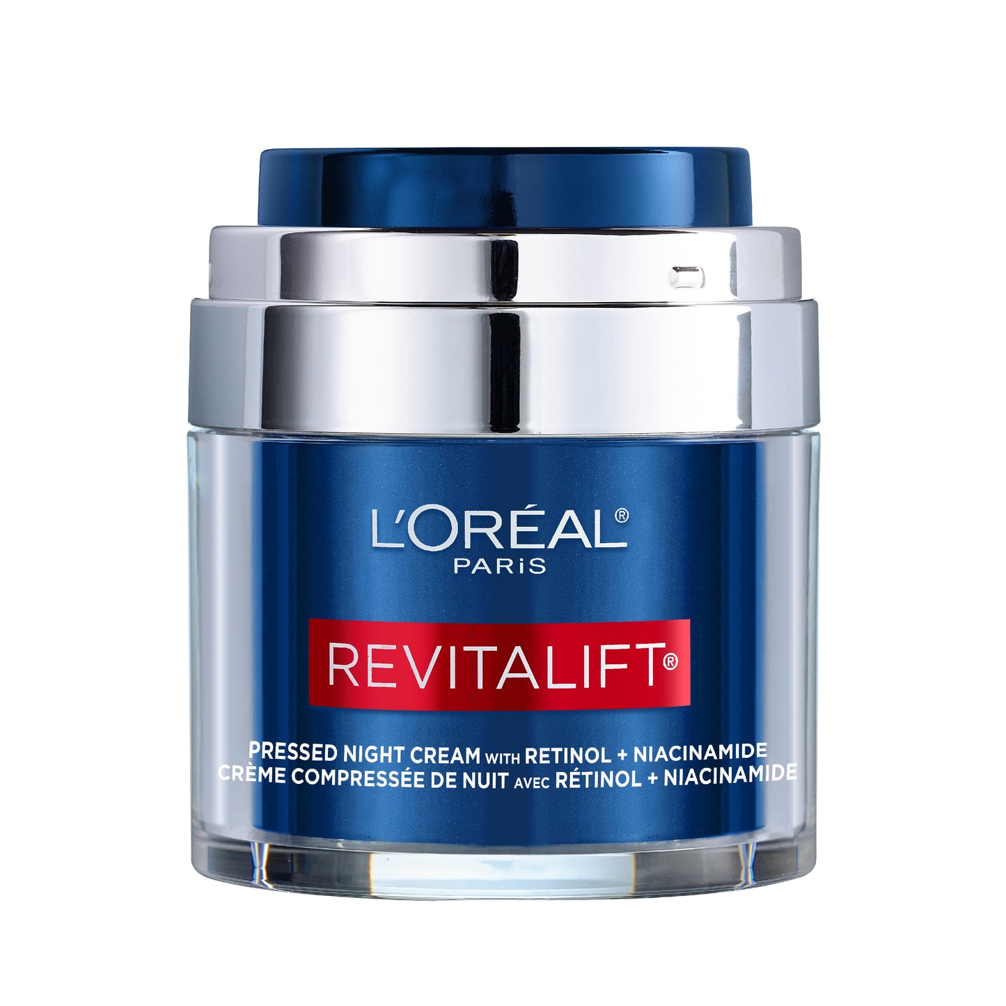 L'Oréal Paris Revitalift Pressed Night Moisturizer with Retinol, Niacinamide