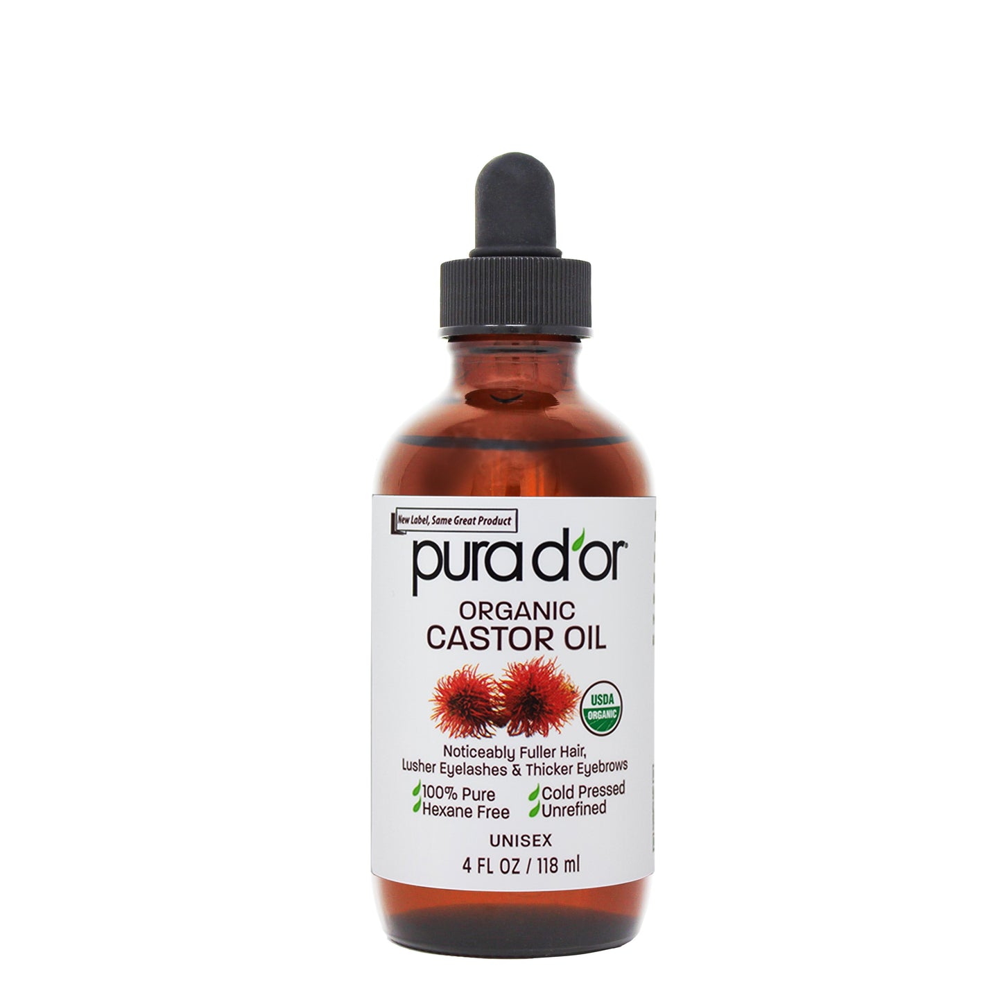 Pura d'or Organic Castor Oil