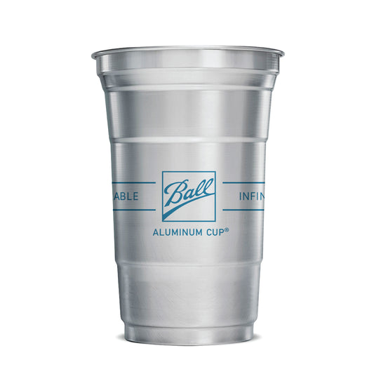 Ball Aluminum Cup Cold Drink 20 oz Recyclable Party Cups