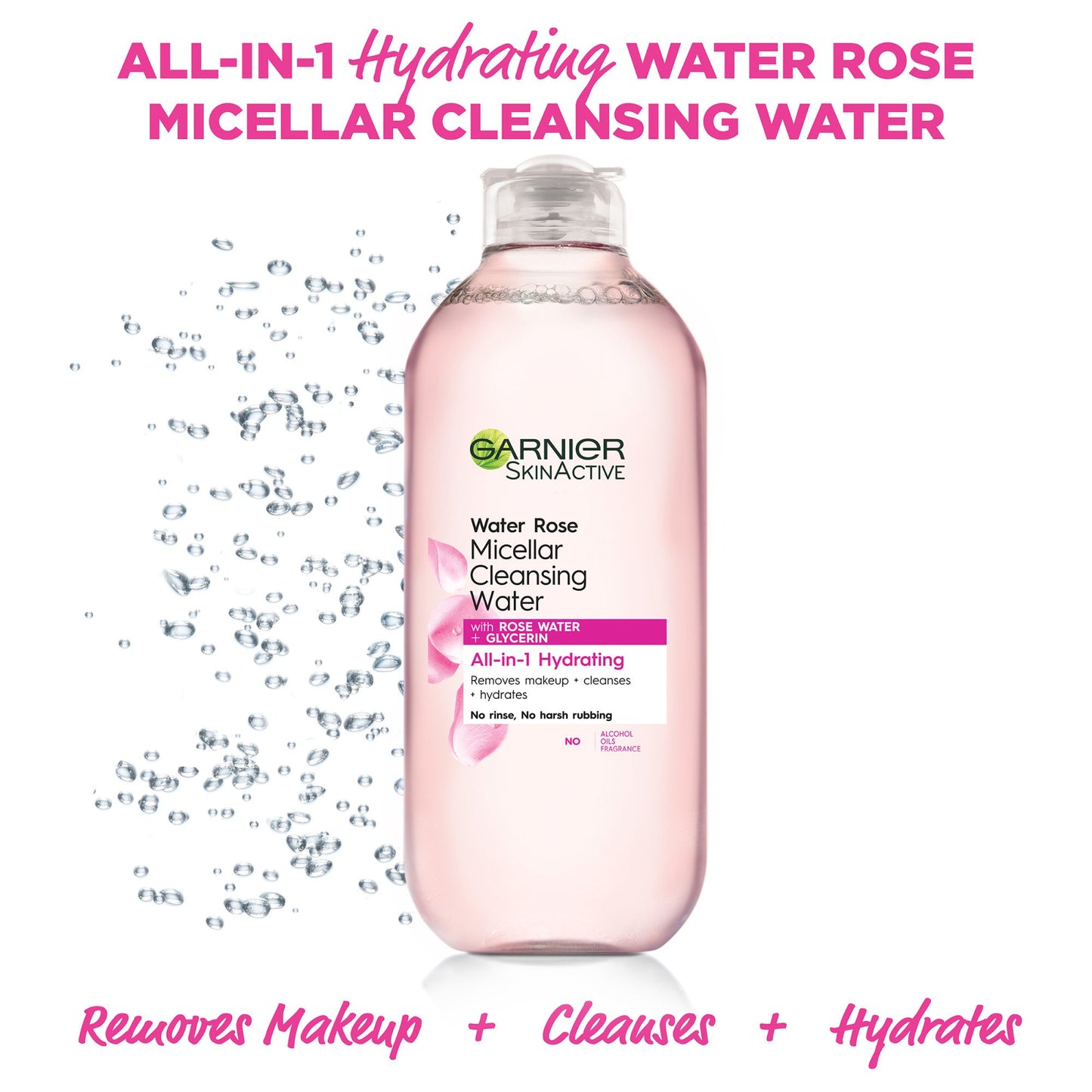 Garnier SkinActive Micellar Cleansing Water - Water Rose