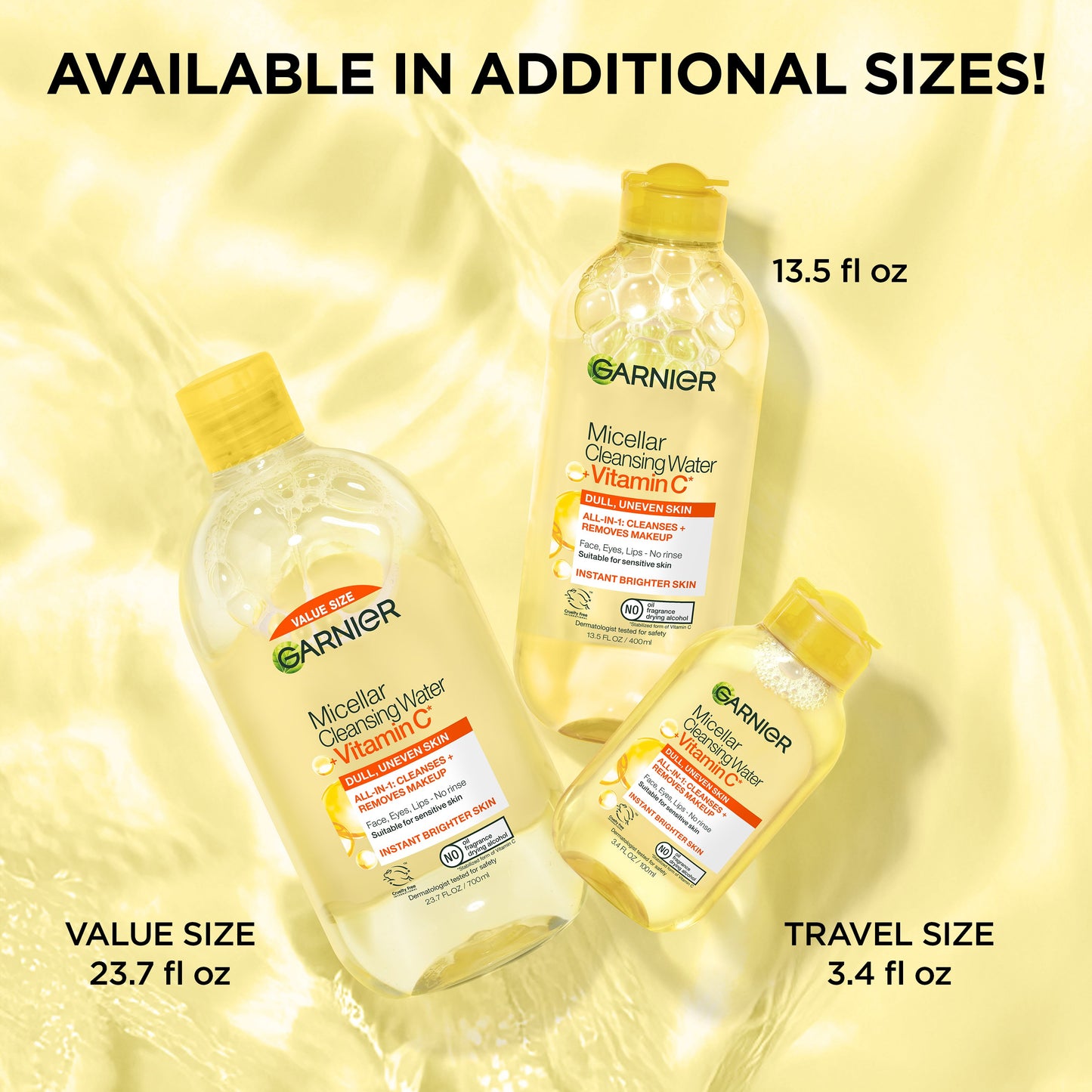 Garnier SkinActive Micellar Cleansing Water - Vitamin C