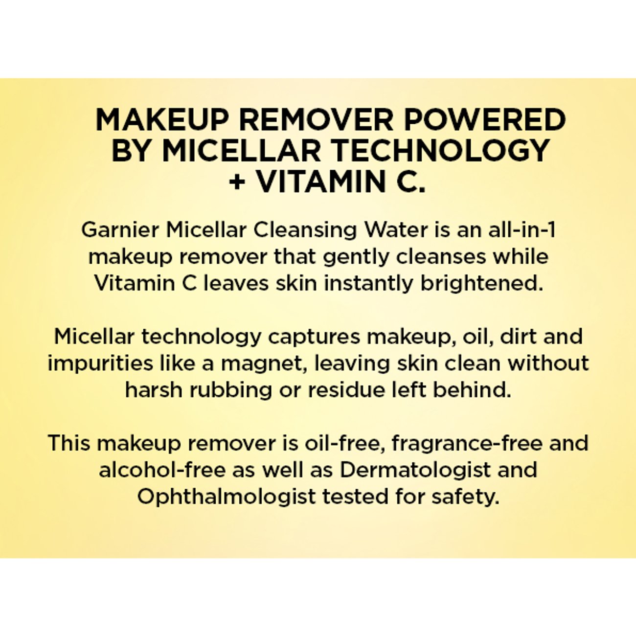 Garnier SkinActive Micellar Cleansing Water - Vitamin C