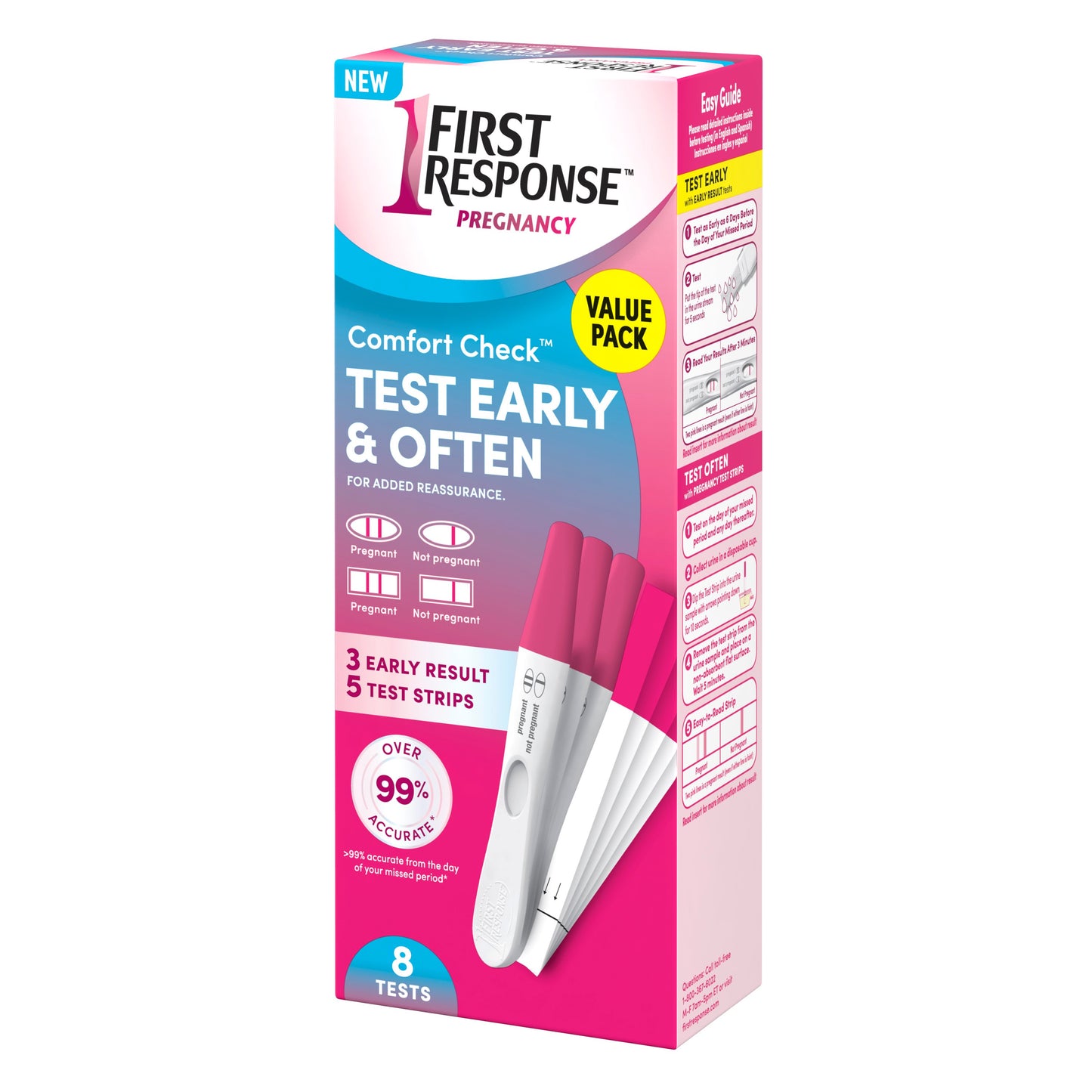 First Response Comfort Check Pregnancy Tests