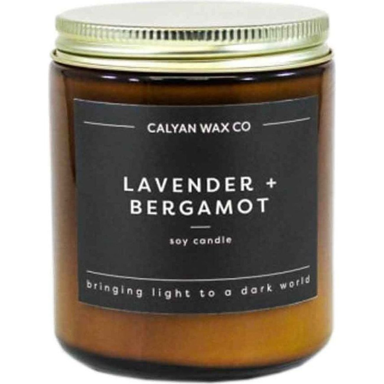 Calyan Wax Co. Lavender + Bergamot Scented Soy Candle