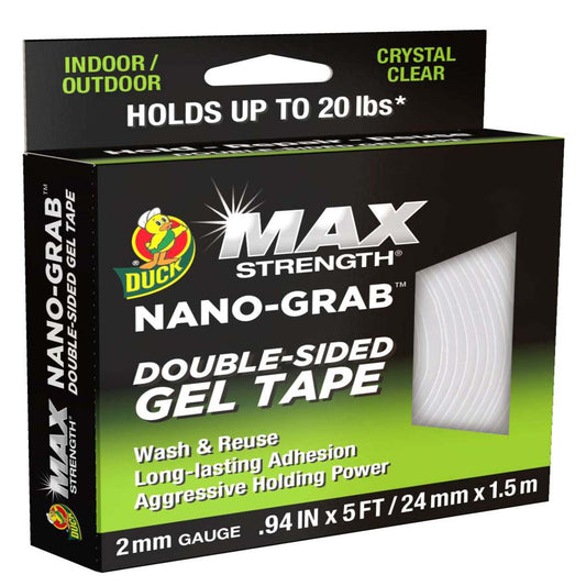 Duck Max Strength Clear Nano Grab Gel Tape