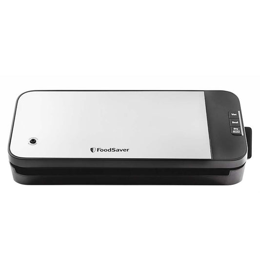 FoodSaver Brushed Stainless Steel Vacuum Sealing System